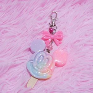 Pastel Mickey Keychain
